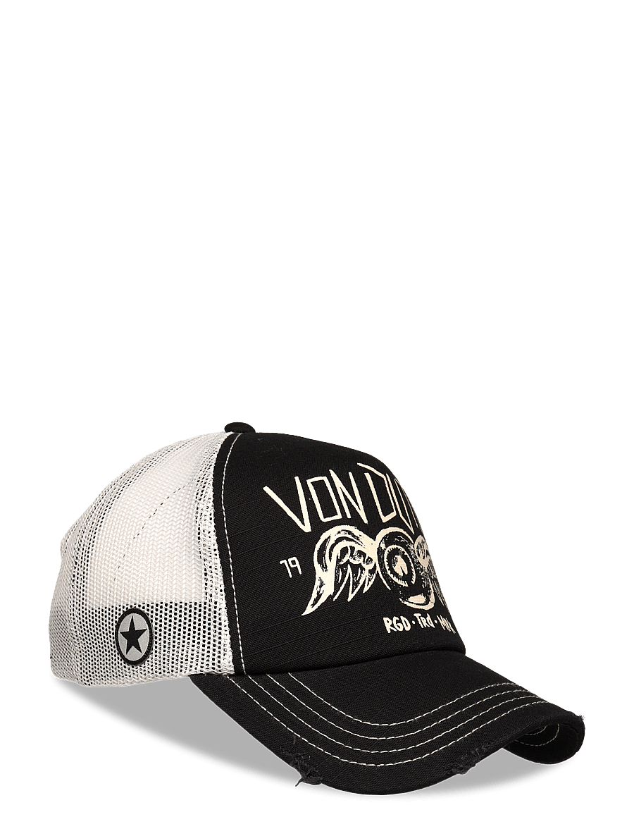 Von Dutch - Screen Print White/Black Von Dutch - kepsar - white - black - 0