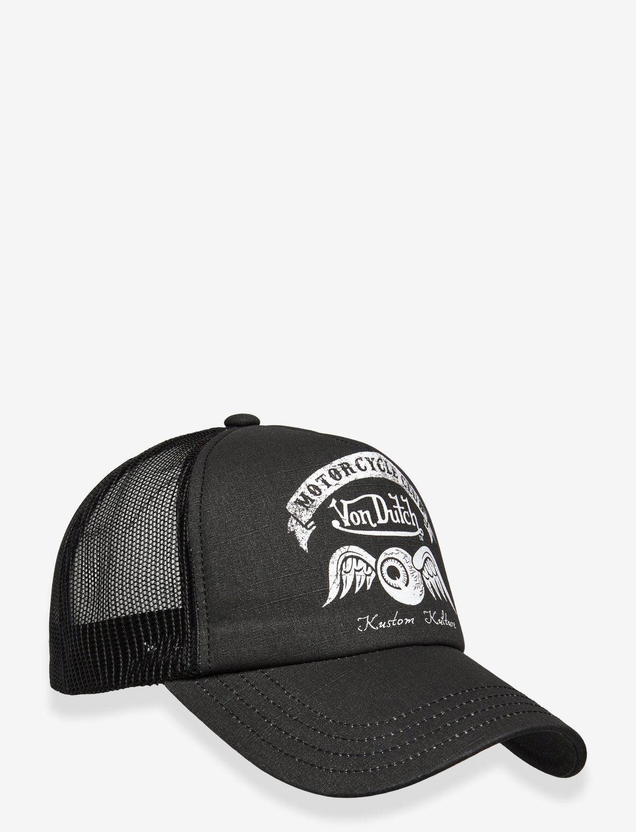 Von Dutch - Screen Print Trucker Black Von Dutch - black - 0