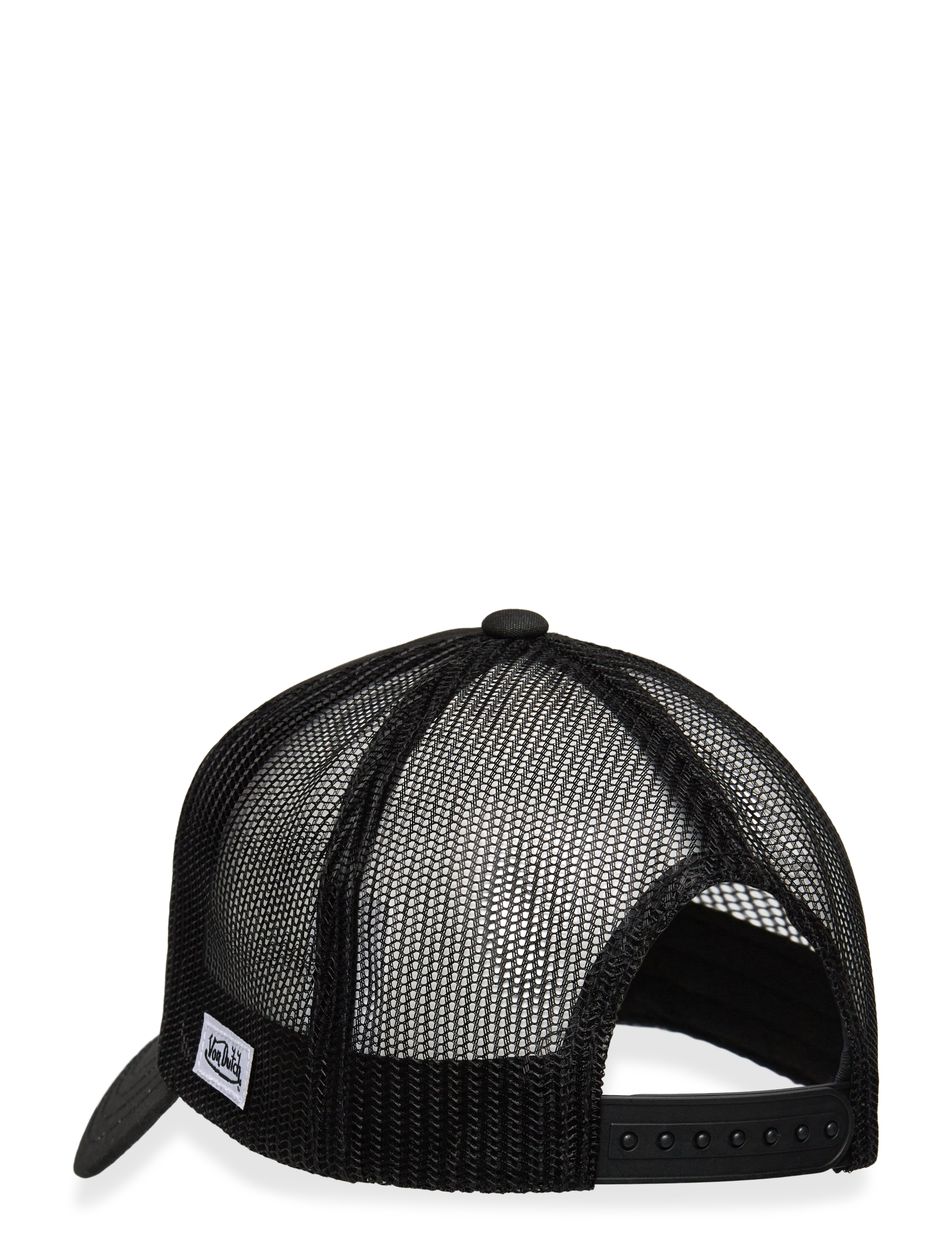 Von Dutch - Screen Print Trucker Black Von Dutch - caps - black - 1