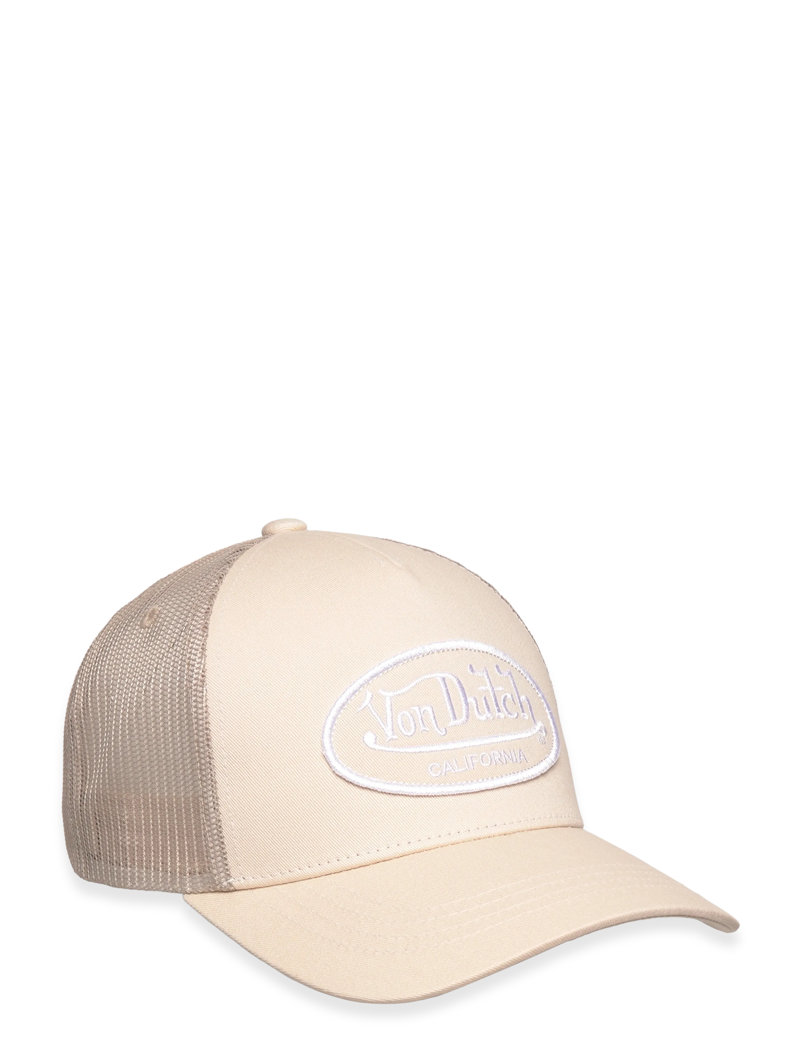 Von Dutch Oval Patch White Trucker Von Dutch - Accessoarer - WHITE / white