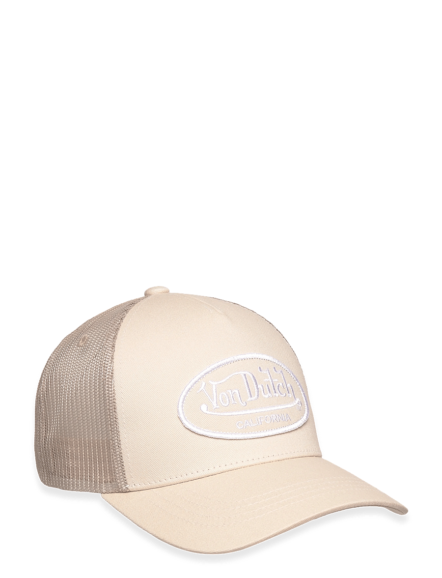 Von Dutch - Oval Patch White Trucker Von Dutch - nokamütsid - white - 0