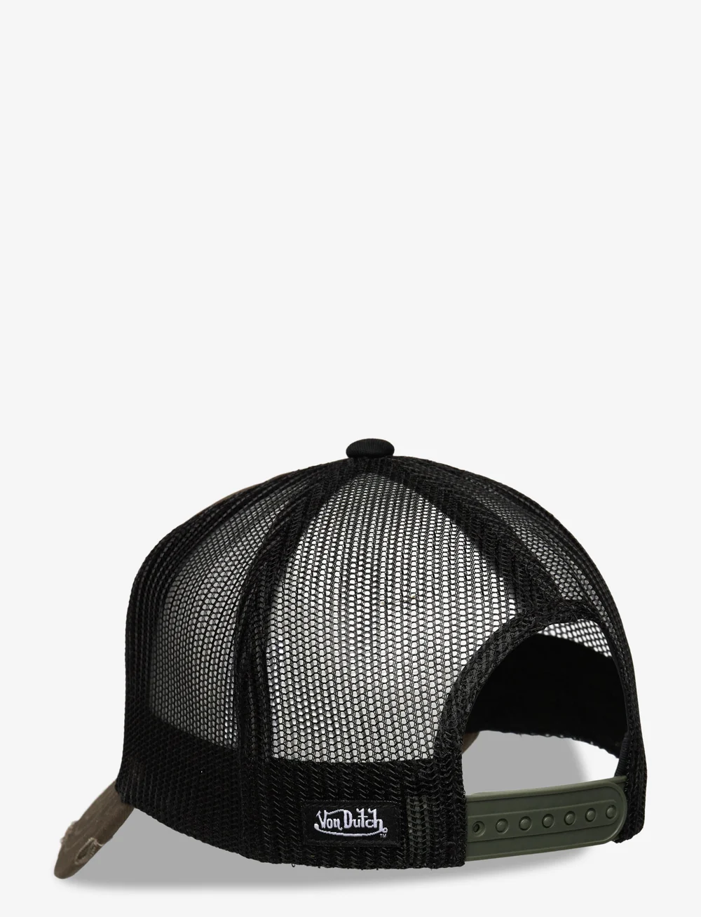 Von Dutch - Square Patch Black - Brown Trucker Von Dutch - kappen - black - brown - 1