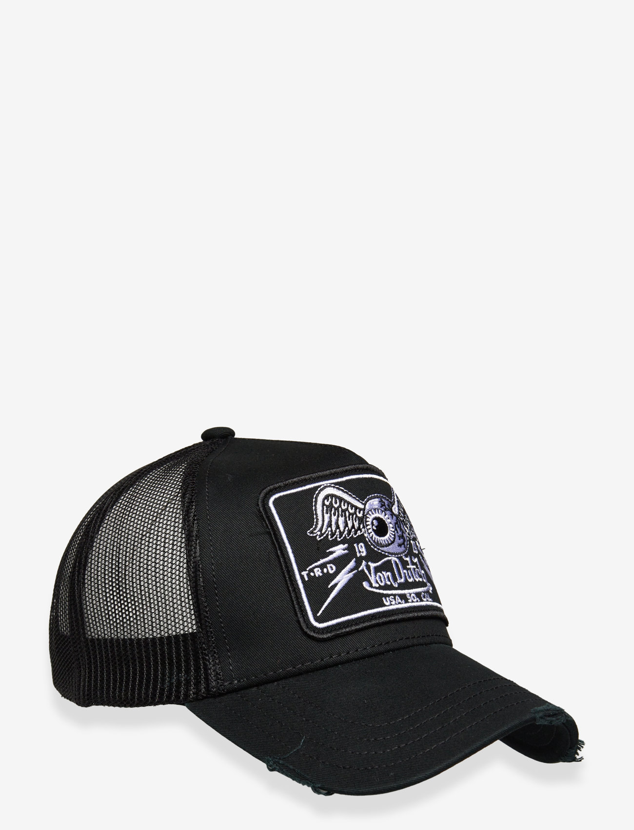 Von Dutch Square Patch Black Trucker Von Dutch (VDHVD-0-CAS1-TRUCK07)  Caps