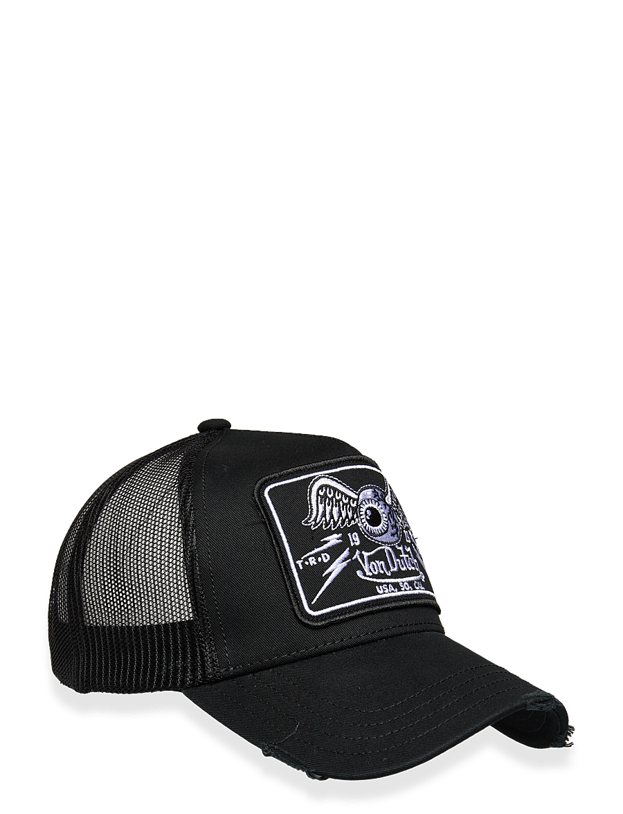 Von Dutch - Square Patch Black Trucker Von Dutch - nokamütsid - black - 0