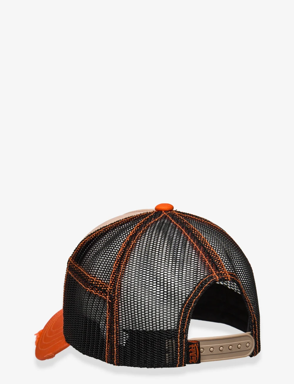 Von Dutch - Oval Patch Black - Beige - Orange Trucker Von Dutch - kappen - black - beige - orange - 1