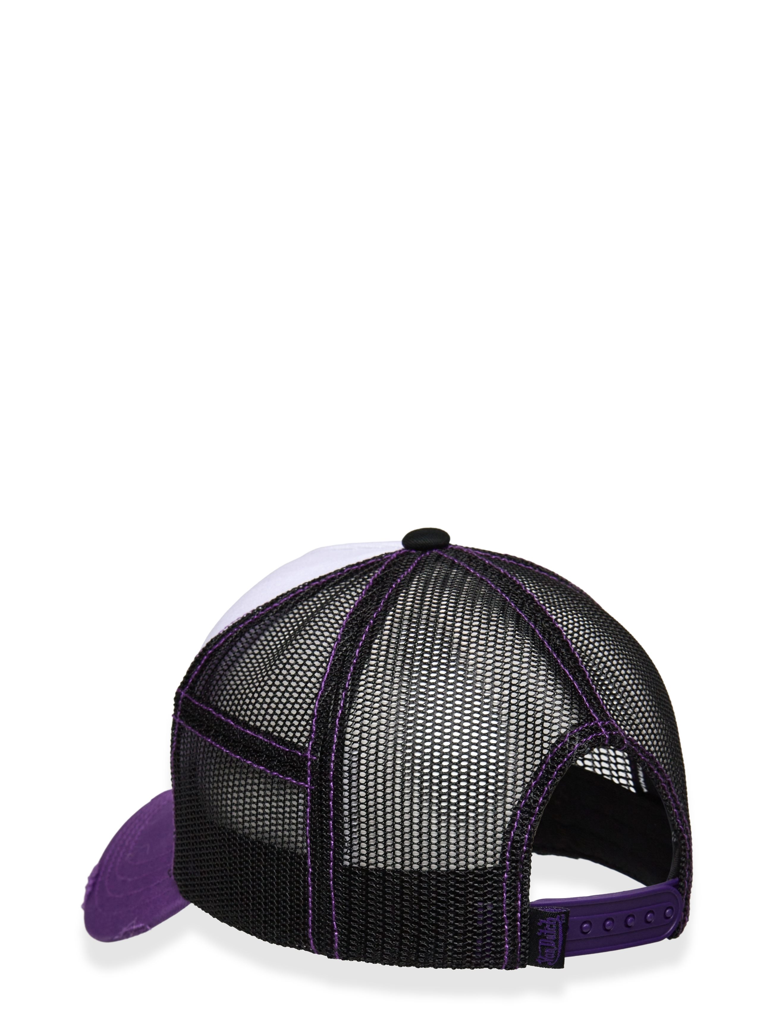 Von Dutch - Oval Patch Sum Trucker Black/White/Dark Green Von Dutch - nokamütsid - black - white - purple - 1