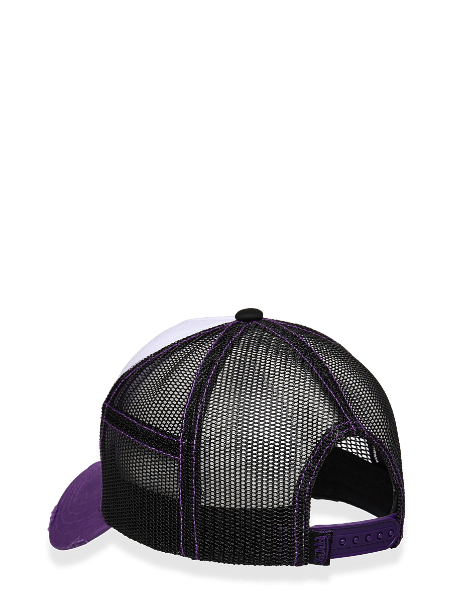 Von Dutch - Oval Patch Sum Trucker Black/White/Dark Green Von Dutch - nokamütsid - black - white - purple - 1