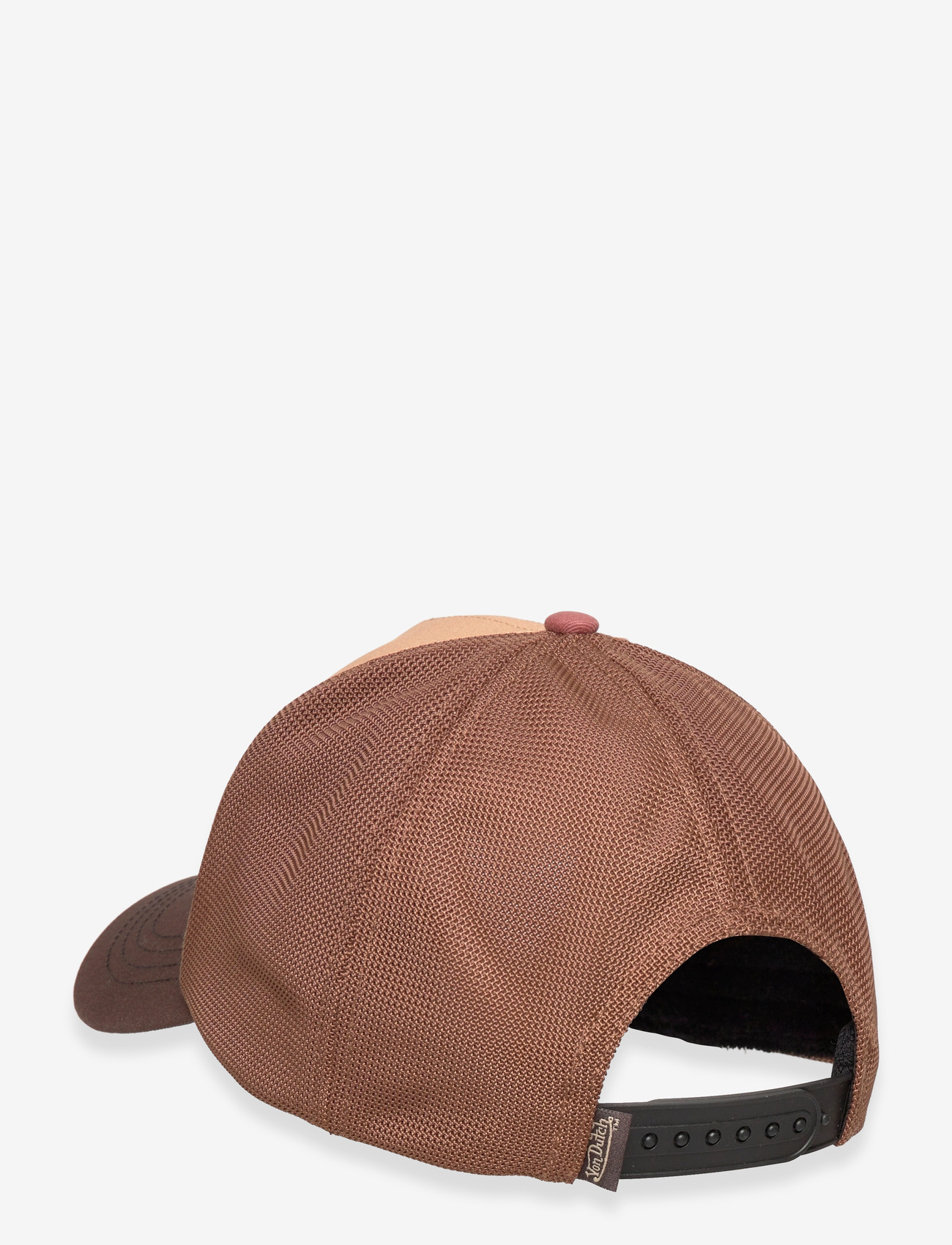 Von Dutch - Oval Patch Brown/Beige Trucker Von Dutch - kappen - brown-beige - 1