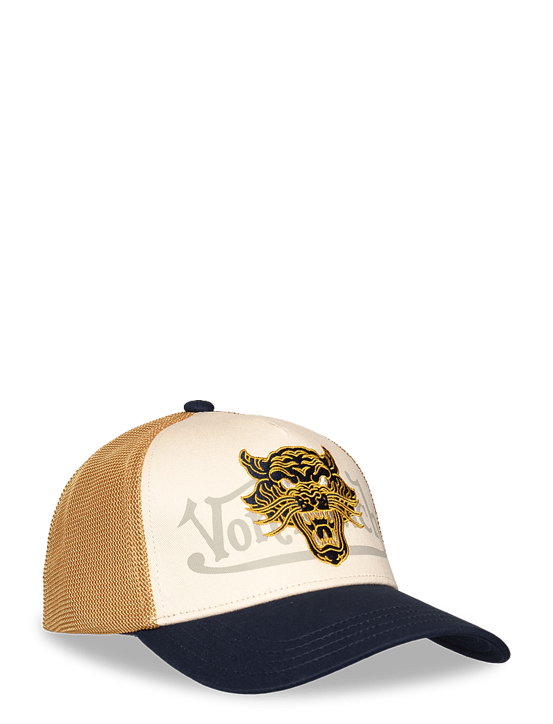 Von Dutch - Wild Patch Trucker Yellow/White/Navy Von Dutch - nokamütsid - yellow & white - 0