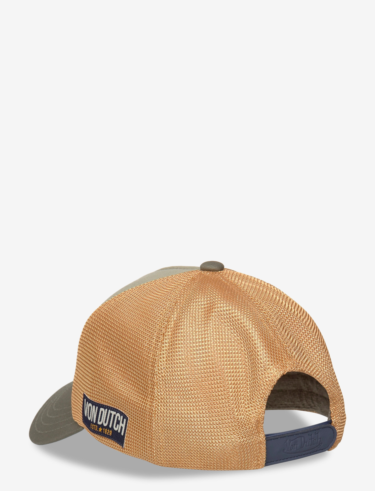 Von Dutch - Square Patch Trucker Yellow/Dark Green Von Dutch - kepsar - yellow & dark green - 1
