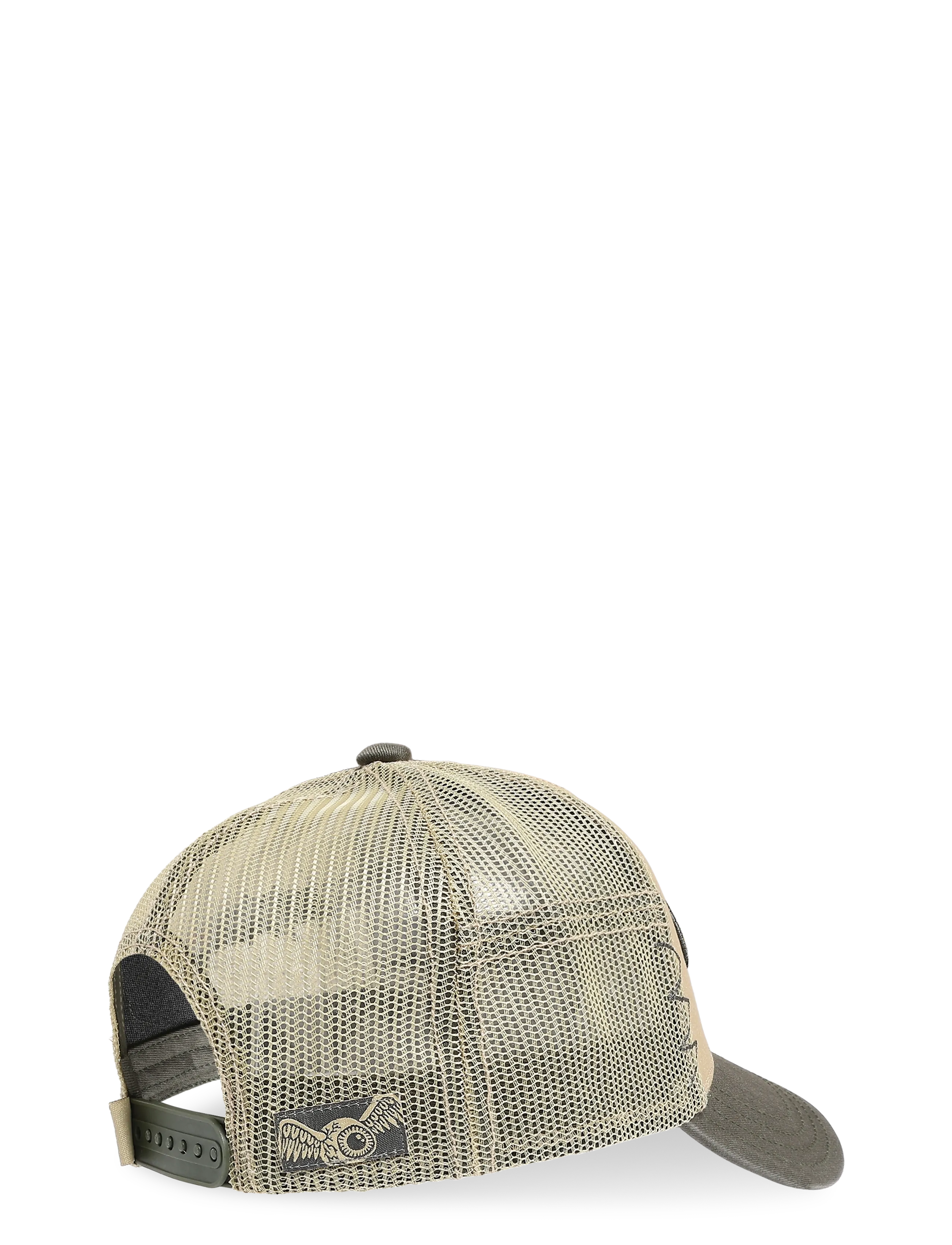 Von Dutch - Oval Patch Trucker Beige/Dark Green Von Dutch - madalaimad hinnad - beige - dark green - 1