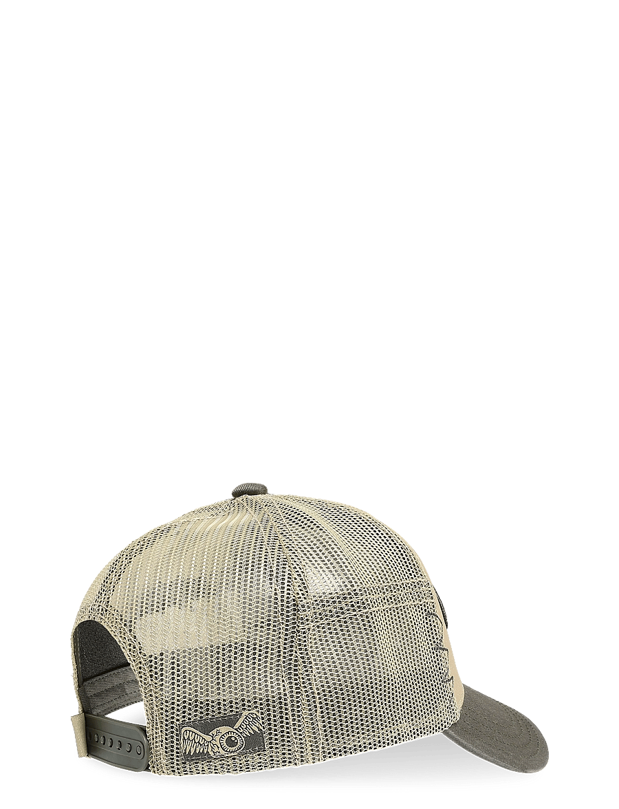 Von Dutch - Oval Patch Trucker Beige/Dark Green Von Dutch - kappen - beige - dark green - 1