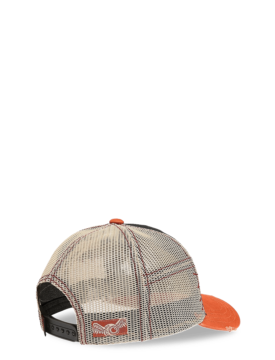 Von Dutch - Oval patch distressed white/black/orange Von Dutch - kappen - white - black - orange - 1