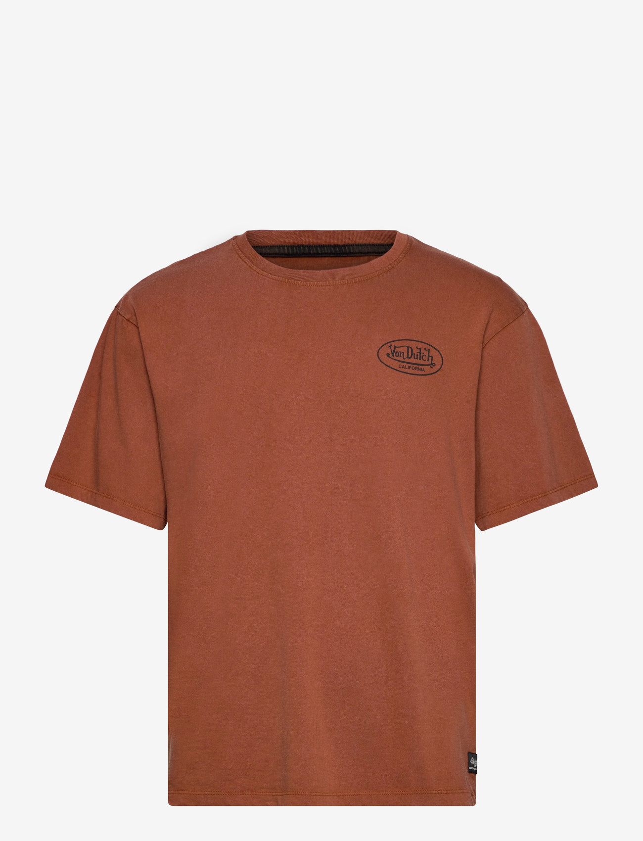 Von Dutch - Von Dutch Helmet Cat - Tshirt - kortärmade t-shirts - burgundy - 0