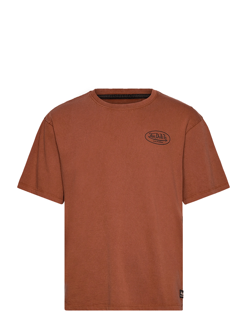 Von Dutch - Von Dutch Helmet Cat - Tshirt - kortärmade t-shirts - burgundy - 0