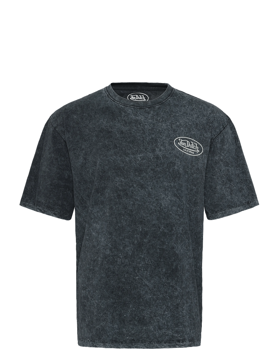 Von Dutch - Kustom Festival Grey T-shirt Von Dutch M - kortærmede t-shirts - grey - 1