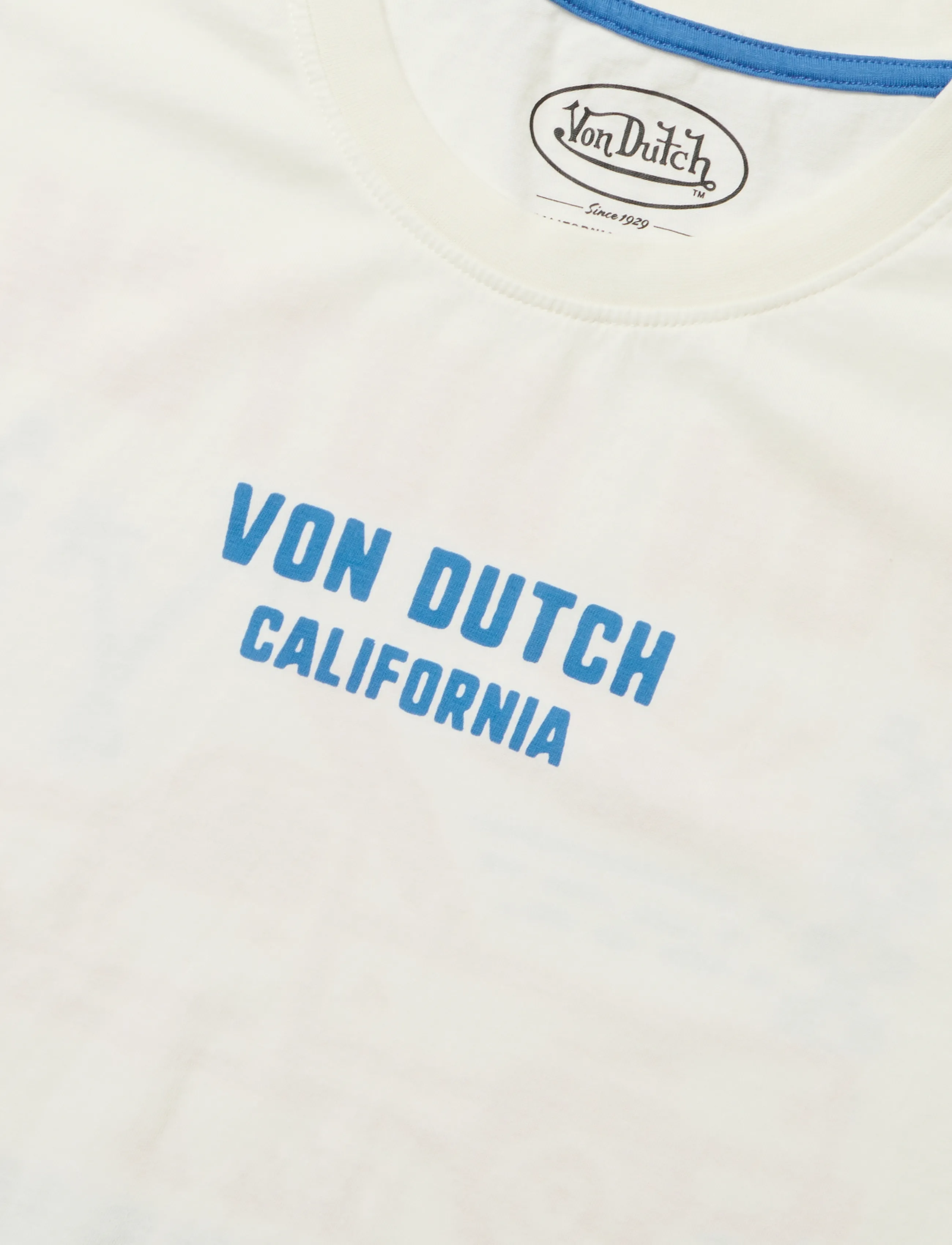 Von Dutch - California White T-shirt Von Dutch XL - kortærmede t-shirts - white - 5