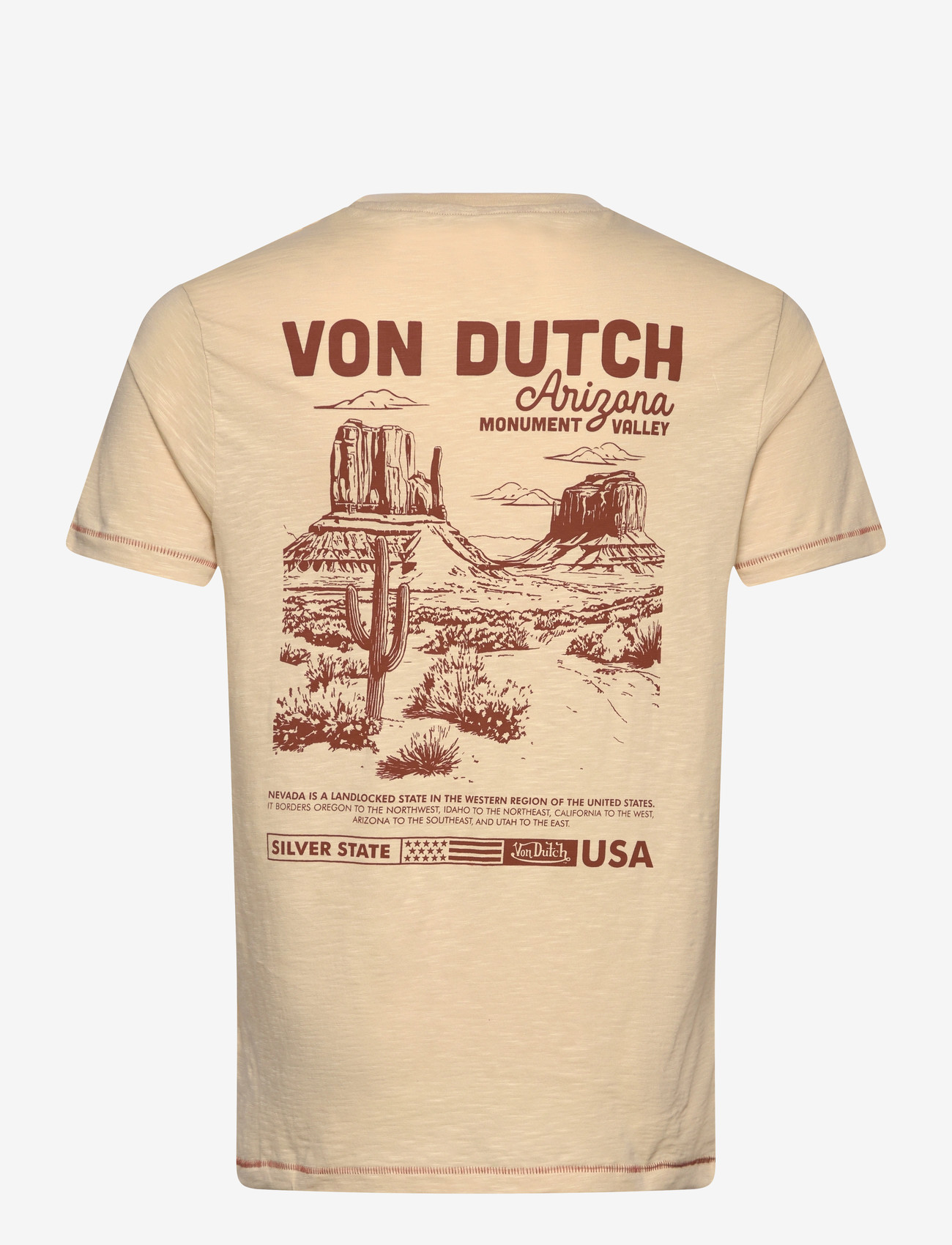 Von Dutch - Von Dutch Valley - Tshirt - kurzärmelig - off white - 1