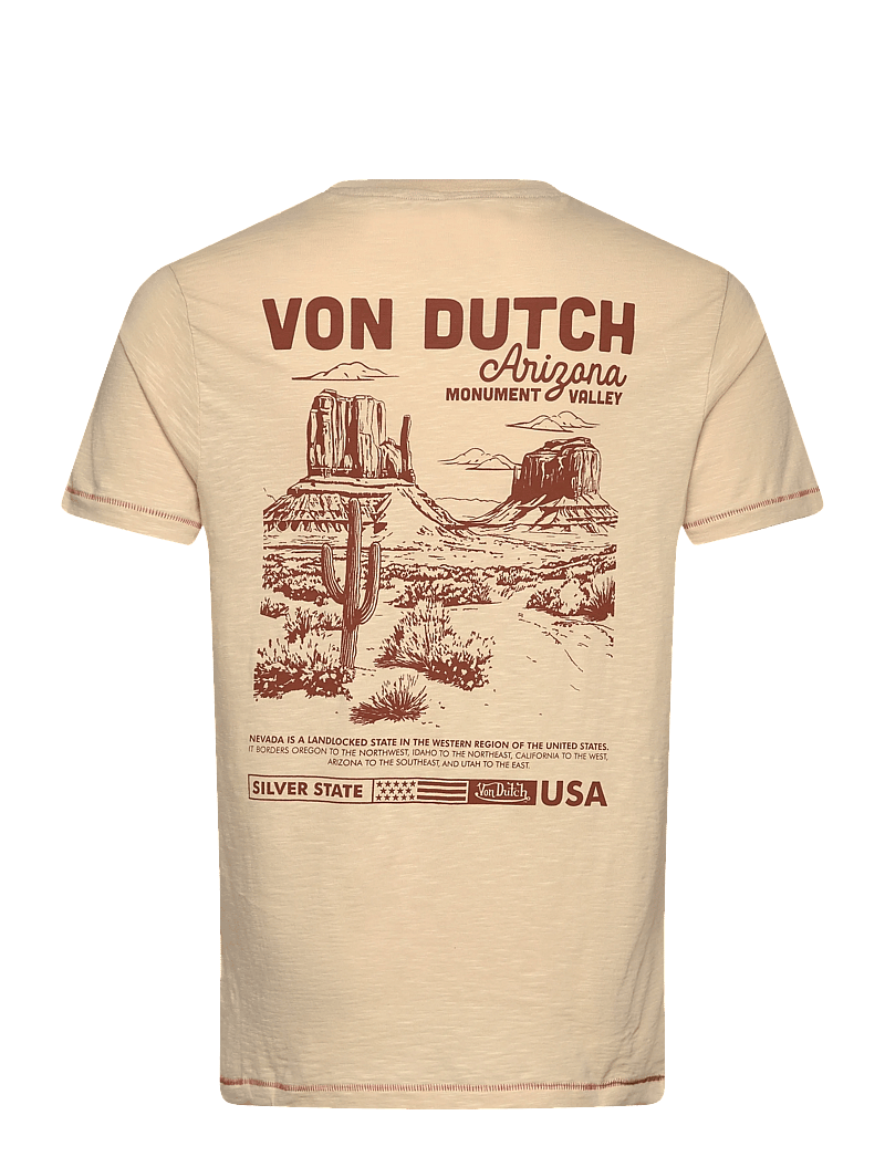 Von Dutch - Von Dutch Valley - Tshirt - kurzärmelig - off white - 1