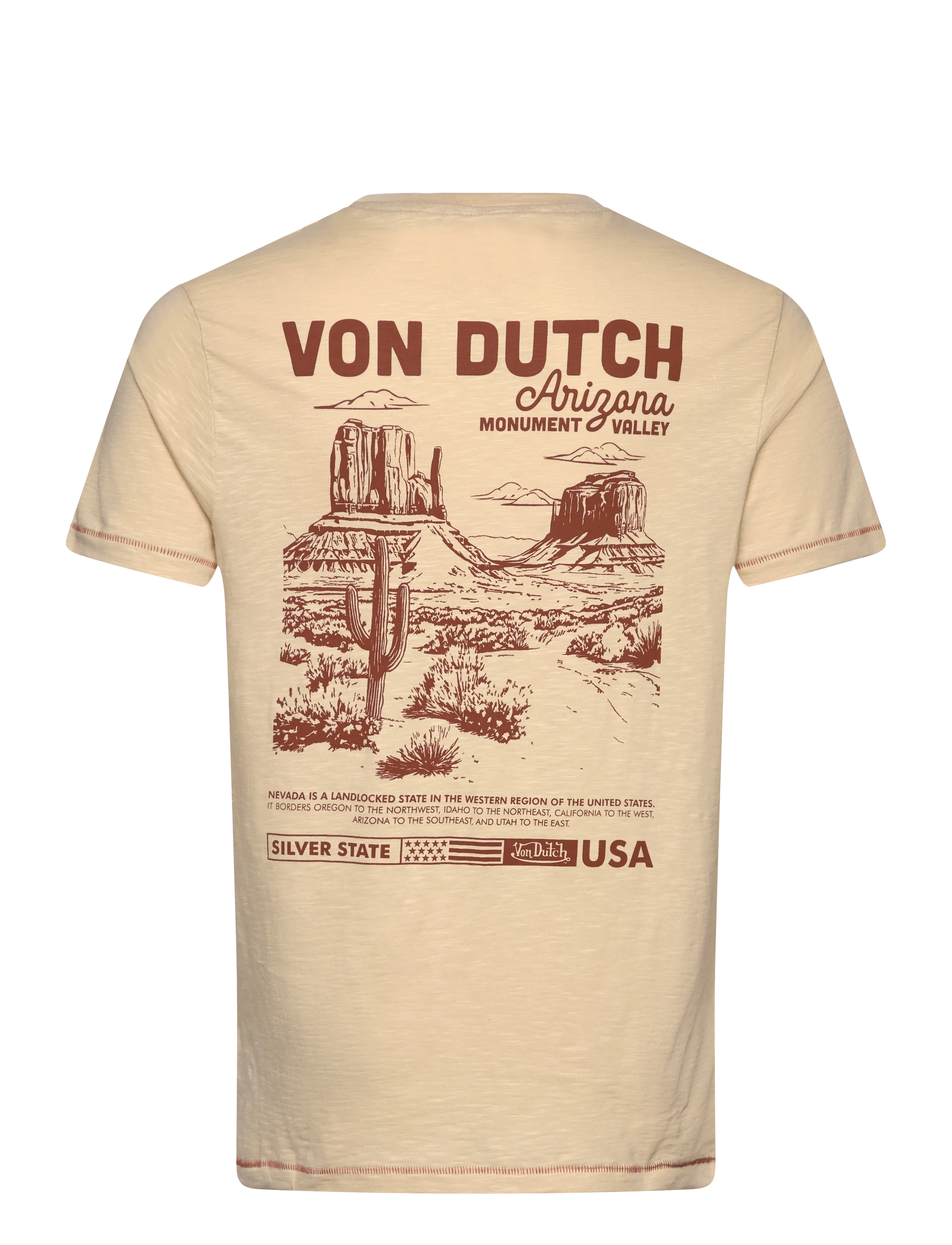 Von Dutch - Von Dutch Valley - Tshirt - short-sleeved t-shirts - off white - 1