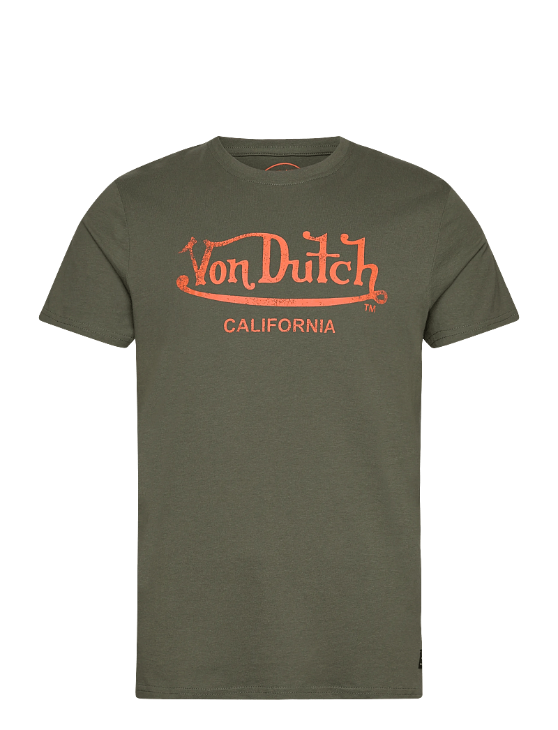 Von Dutch - Von Dutch Wordmark - Tshirt - kortärmade t-shirts - dark green - 0