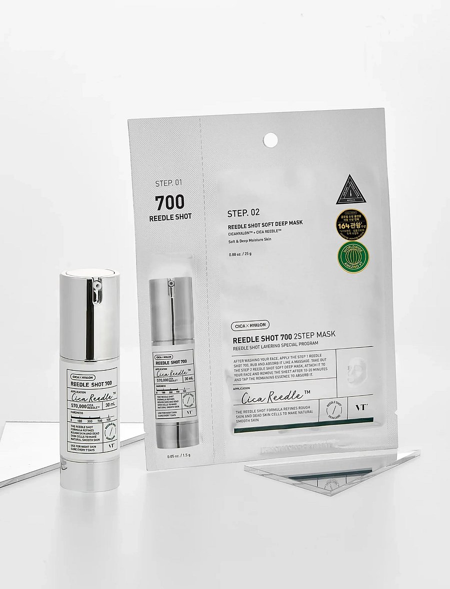 VT Cosmetics - Mild Reedle Shot 700 2-Step Mask - clear - 0