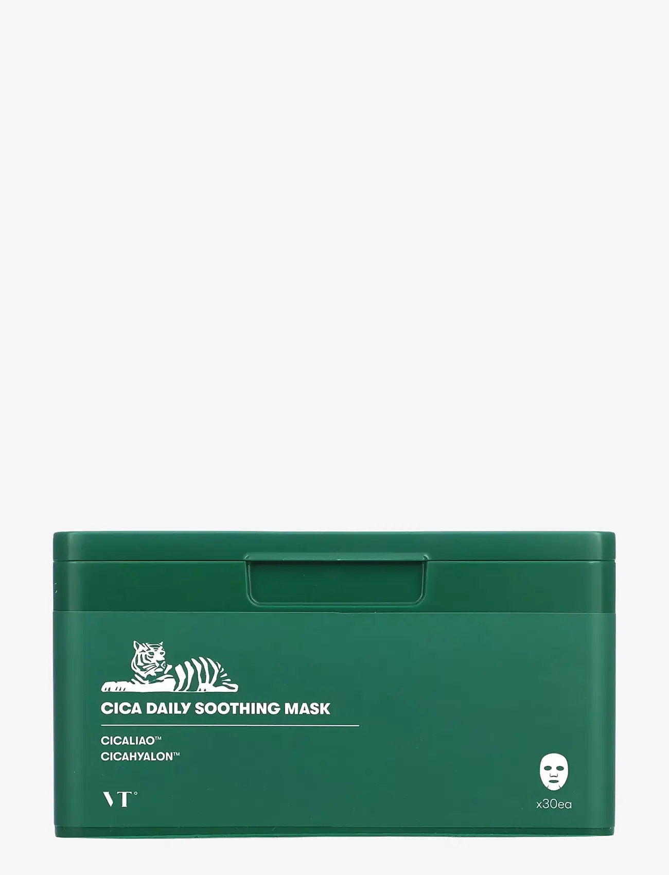VT Cosmetics - VT Cica Daily Soothing Mask 30 pcs - ansiktsmask - clear - 1