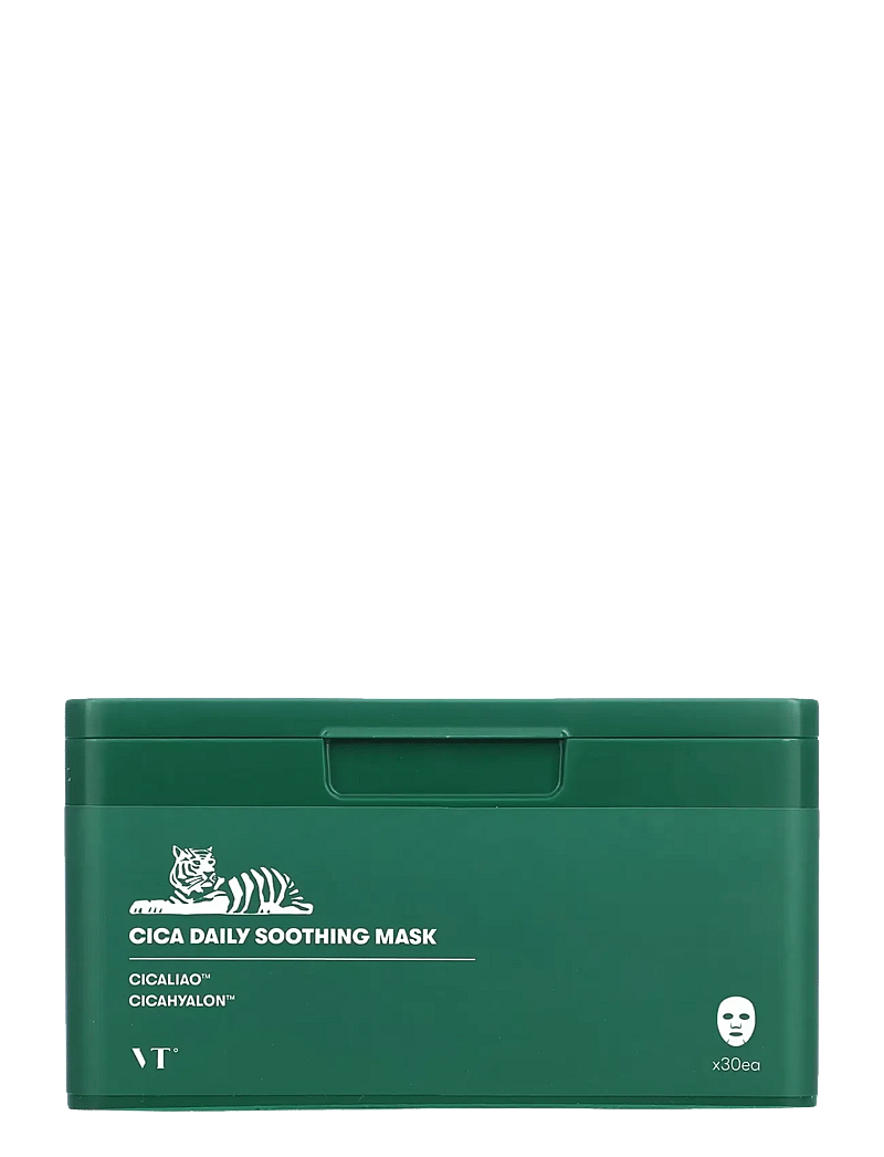 VT Cosmetics - VT Cica Daily Soothing Mask 30 pcs - gesichtsmasken - clear - 1