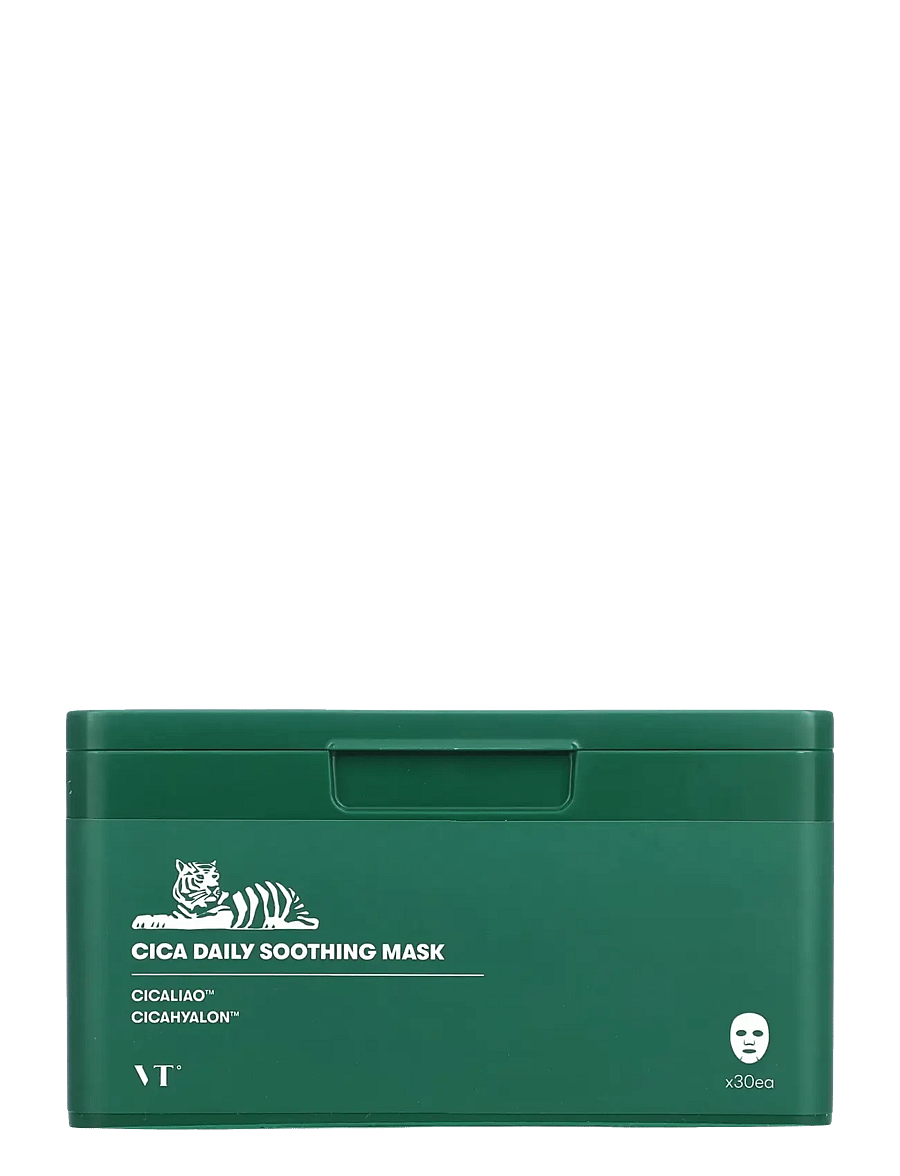 VT Cosmetics - VT Cica Daily Soothing Mask 30 pcs - gezichtsmaskers - clear - 1
