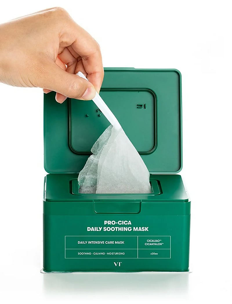 VT Cosmetics - VT Cica Daily Soothing Mask 30 pcs - gesichtsmasken - clear - 0