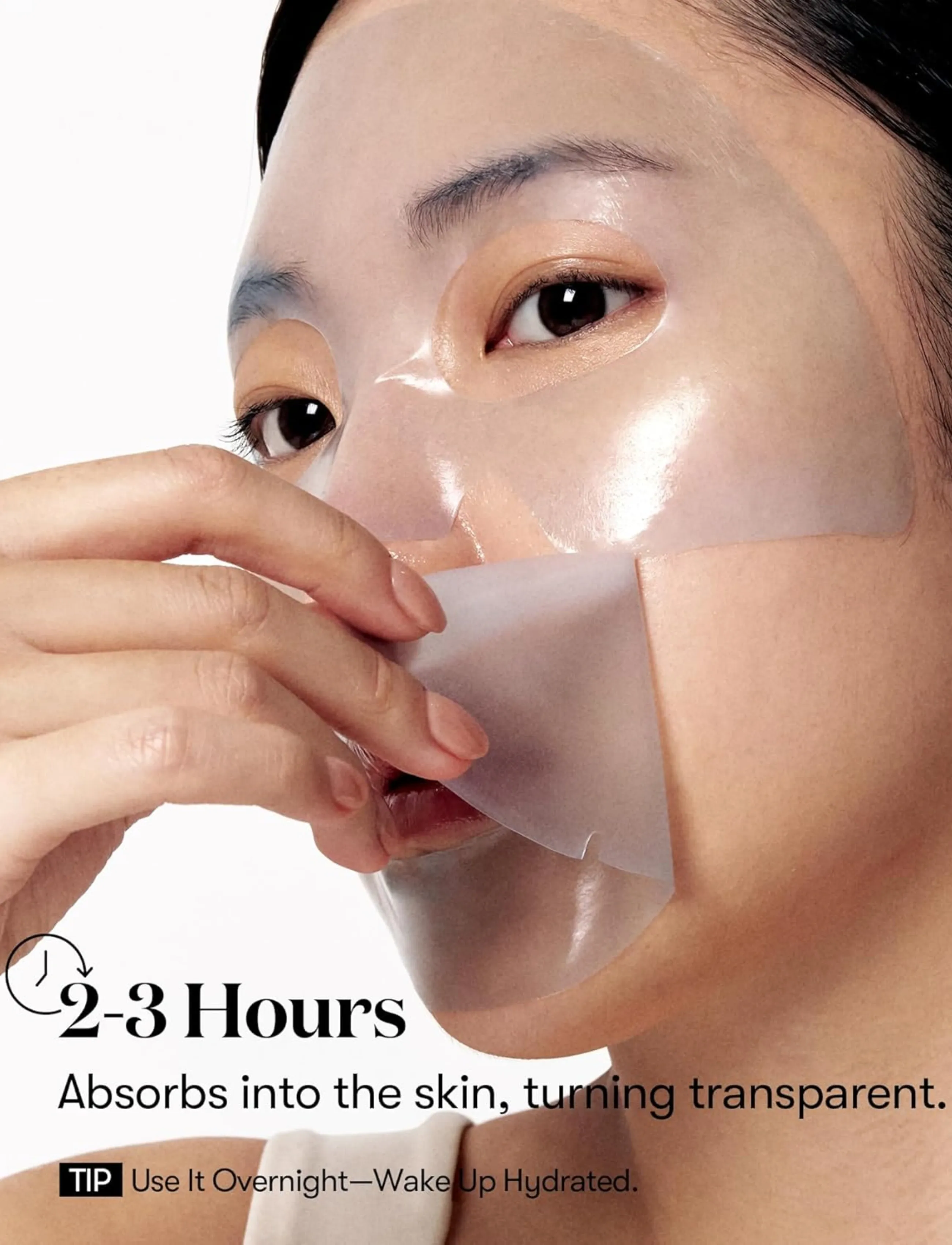 VT Cosmetics - Hydrop Reedle Shot 100hL 2Step Hydrogel Mask - sheet masks - clear - 2