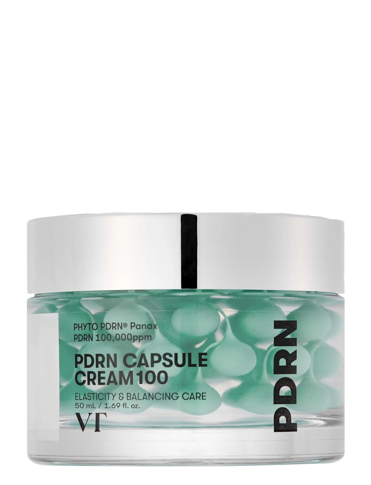 VT Cosmetics Pdrn Capsule Cream 100, Night Creme, Nude, Str: 50 ML