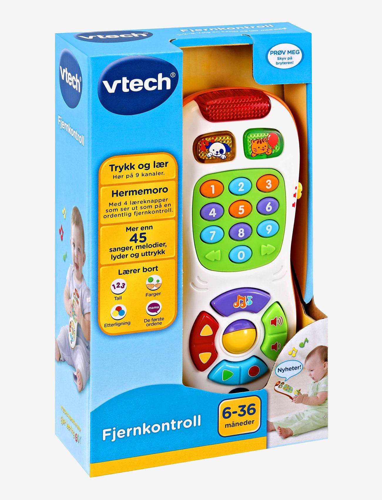Vtech - Vtech Baby fjernkontroll NO - interaktiiviset lelut - multi - 1