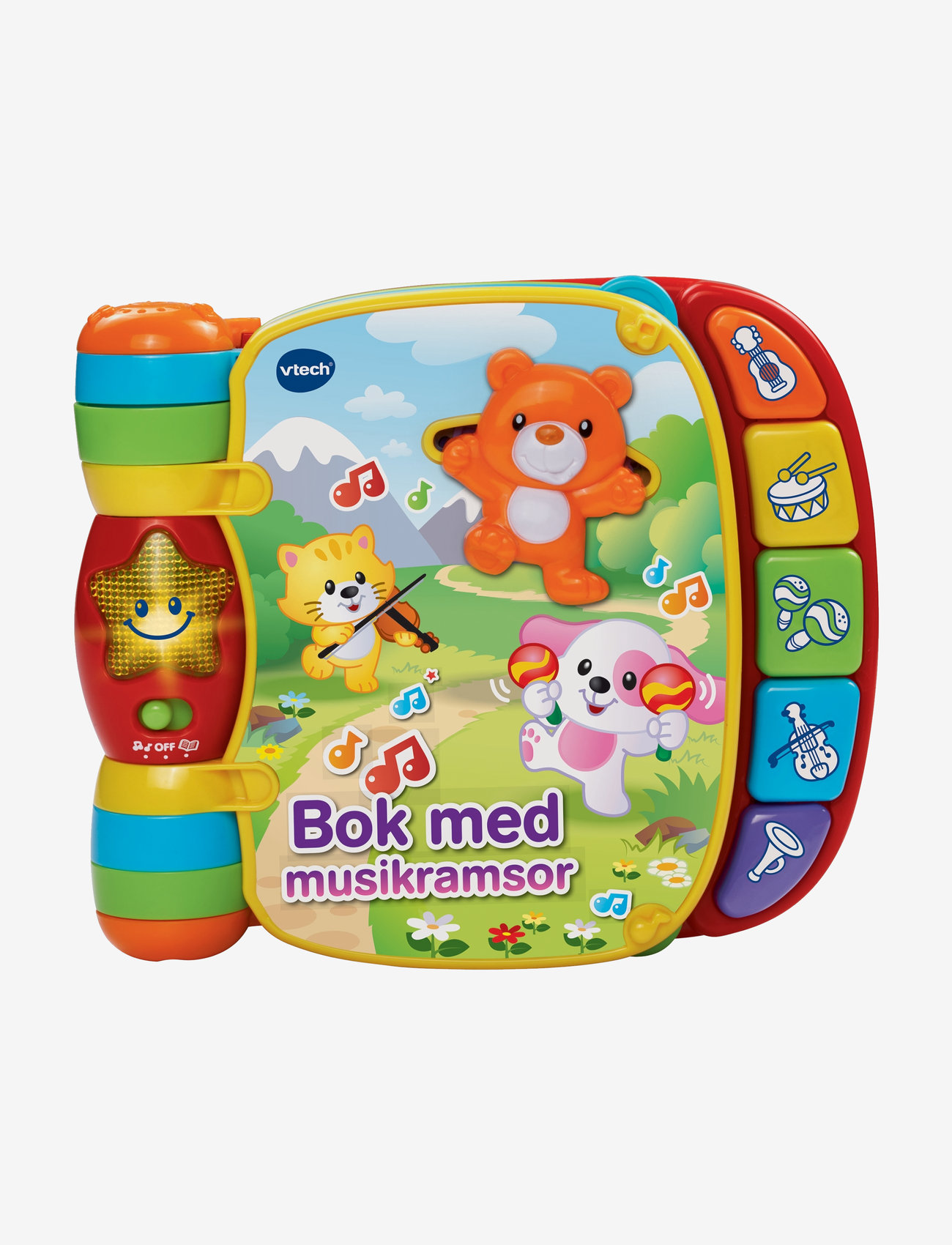 Vtech - Vtech Baby bok med musikramsor SE - interaktivt legetøj - multi - 0