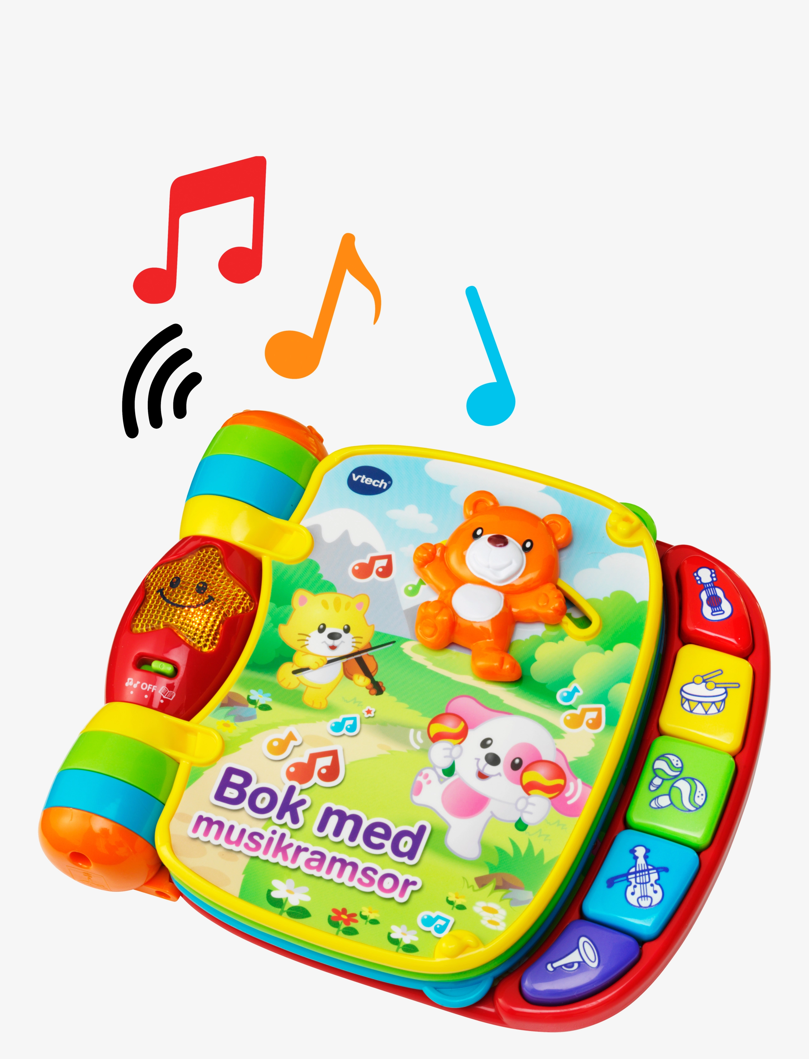 Vtech - Vtech Baby bok med musikramsor SE - interaktive leker - multi - 5