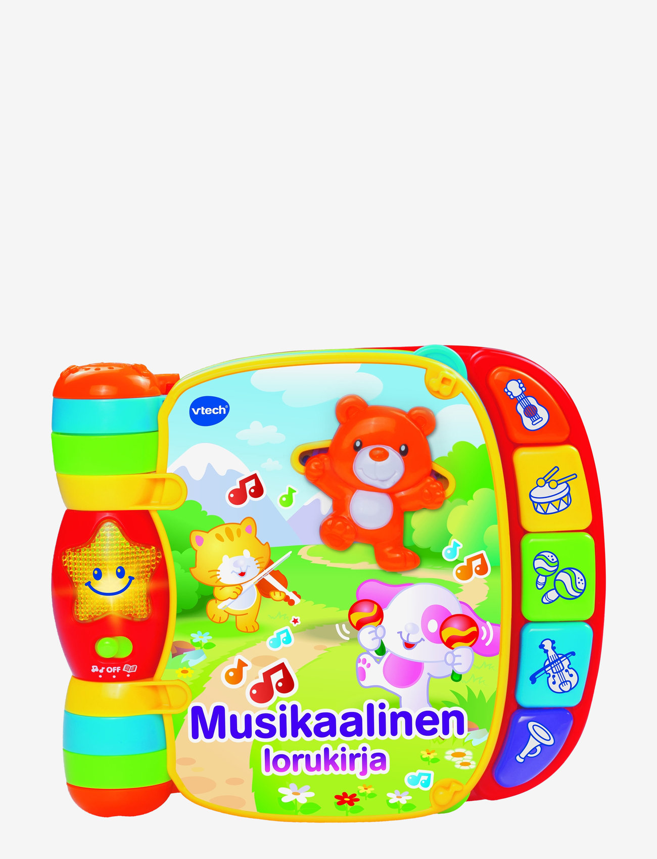 Vtech - Vtech Baby musikaalinen lorukirja FI - baby-bøker - multi - 0