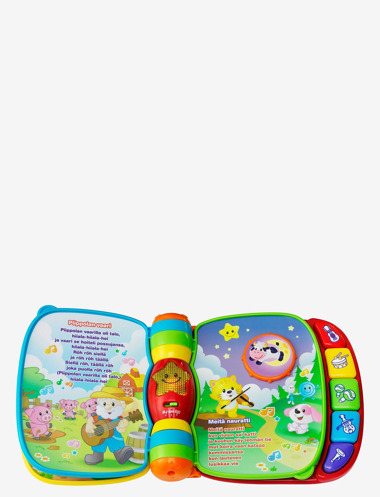 Vtech - Vtech Baby musikaalinen lorukirja FI - baby-bøker - multi - 1