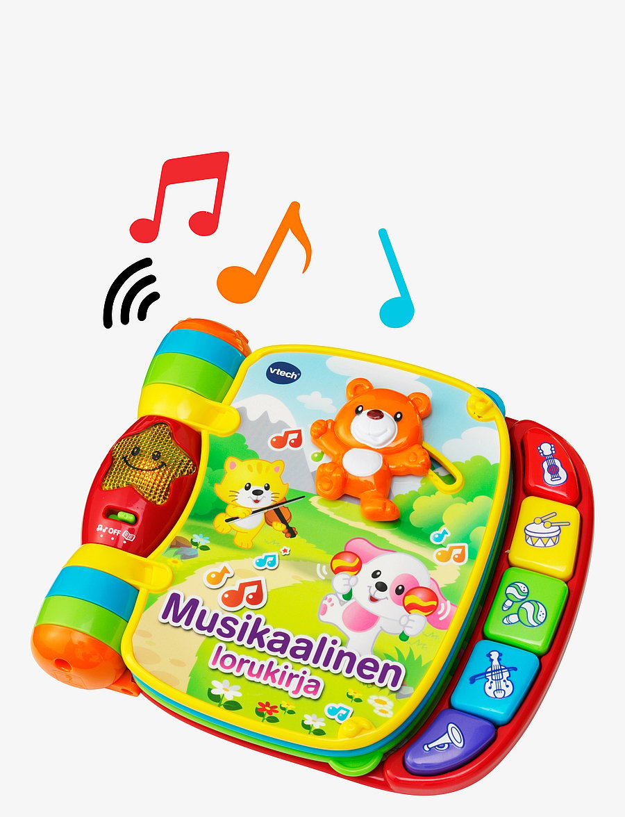 Vtech - Vtech Baby musikaalinen lorukirja FI - babyböcker - multi - 5