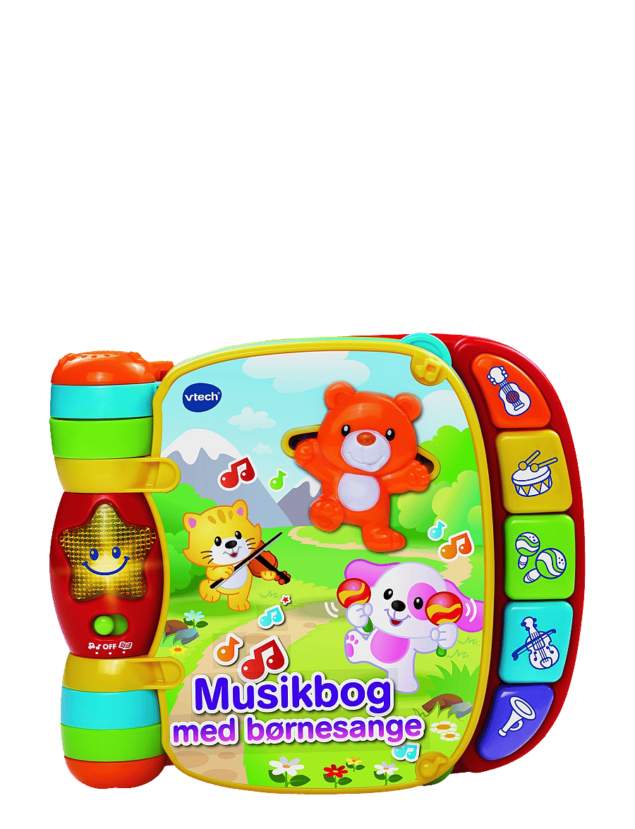 Vtech - Vtech Baby musikbog med børnesange DK - babyböcker - multi - 0
