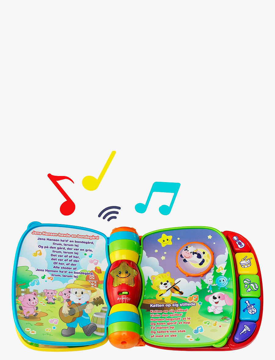Vtech - Vtech Baby musikbog med børnesange DK - babyböcker - multi - 3