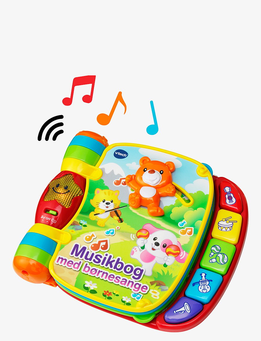 Vtech - Vtech Baby musikbog med børnesange DK - babyböcker - multi - 5
