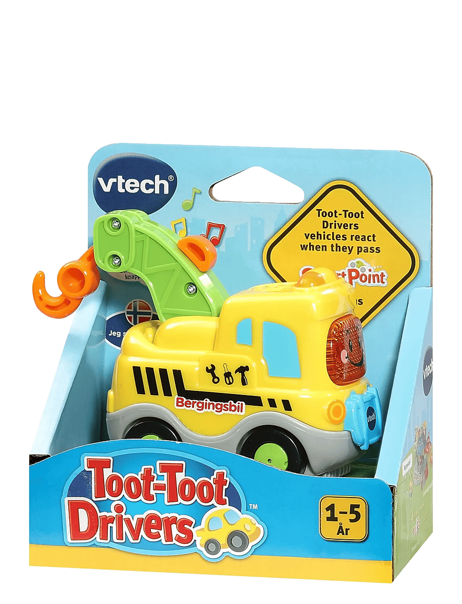 Vtech - Vtech Toot Toot Tow Truck NO - lastbilar - multi - 1