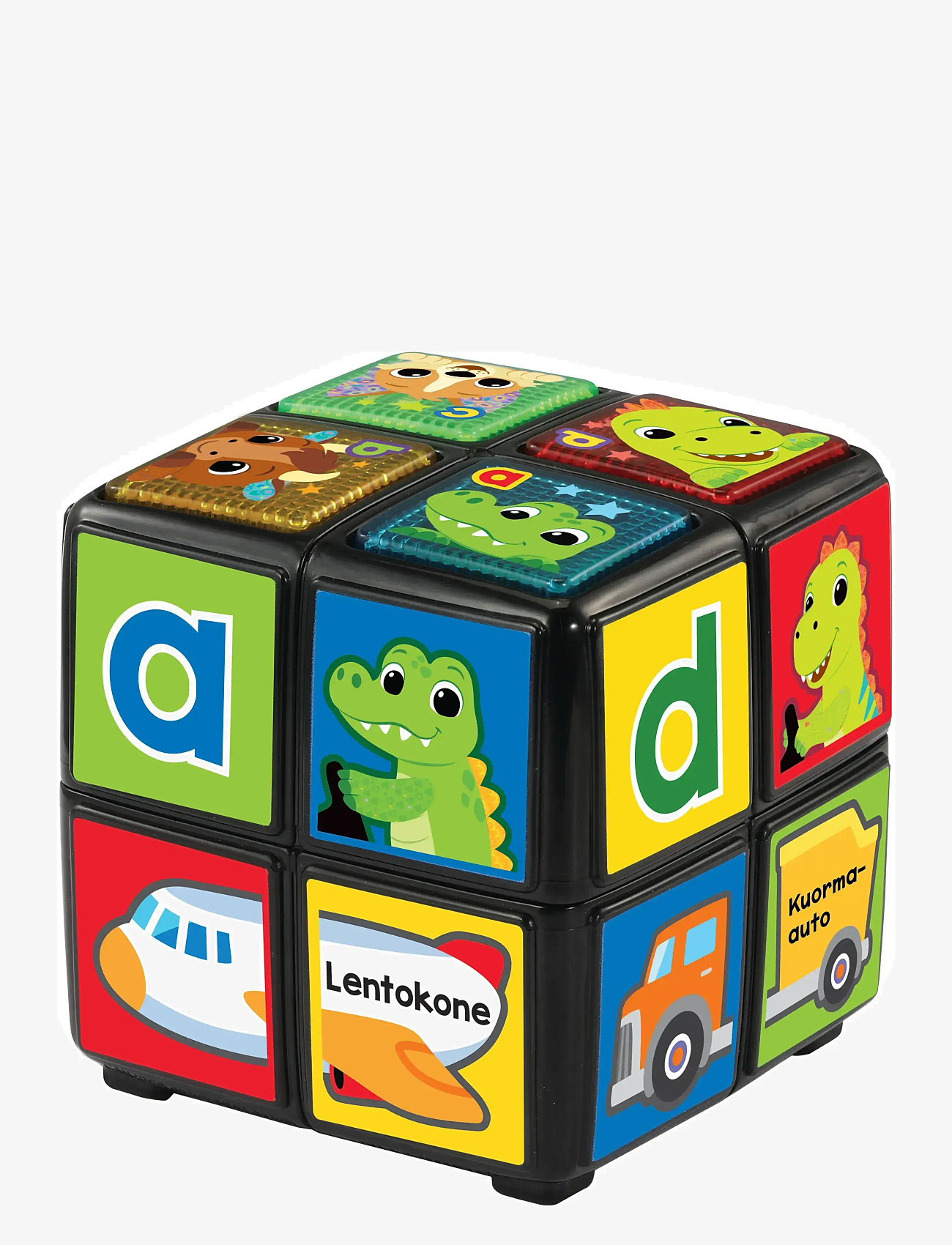 Vtech - Vtech Twist & Teach Animal Cube FI - fidget toys - multi - 0