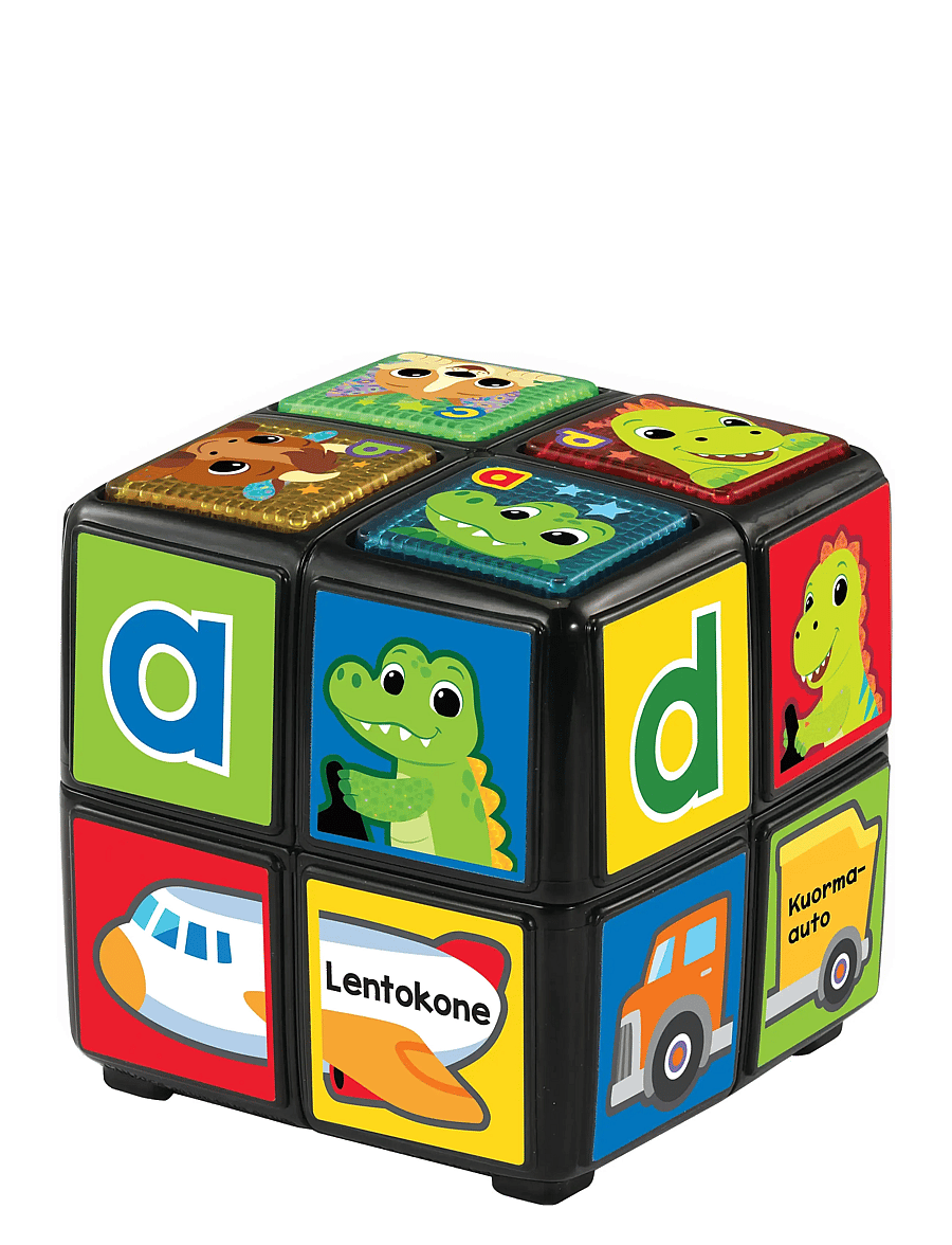 Vtech - Vtech Twist & Teach Animal Cube FI - fidget toys - multi - 0