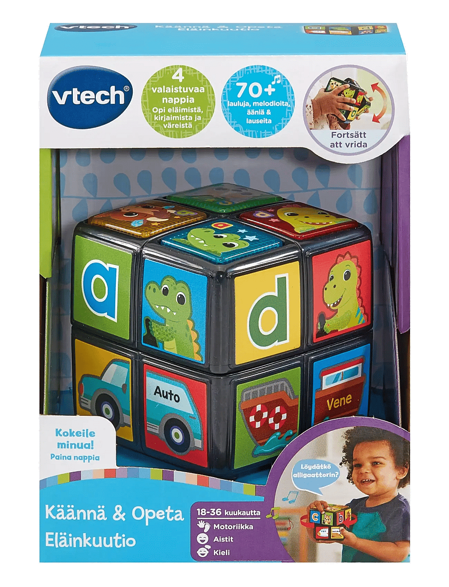 Vtech - Vtech Twist & Teach Animal Cube FI - fidget toys - multi - 1