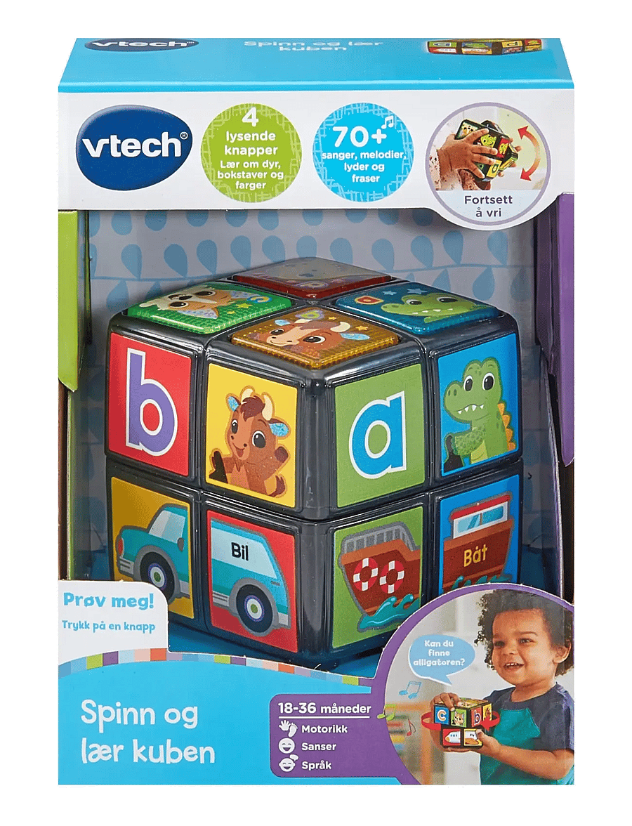 Vtech - Vtech Twist & Teach Animal Cube NO - fidget toys - multi - 1