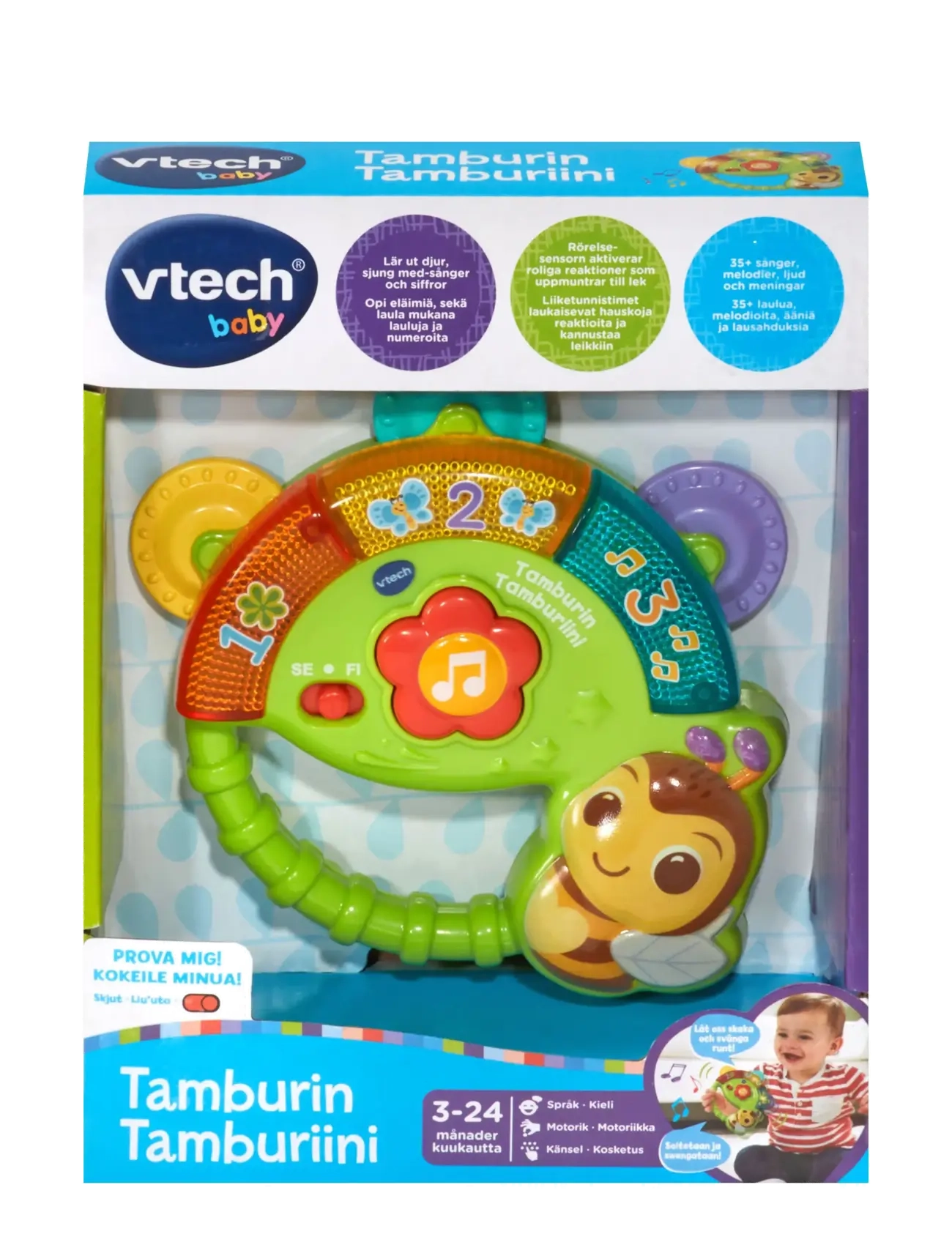 Vtech - Vtech Shaking Sounds Tambourine  - rangler - multi - 1