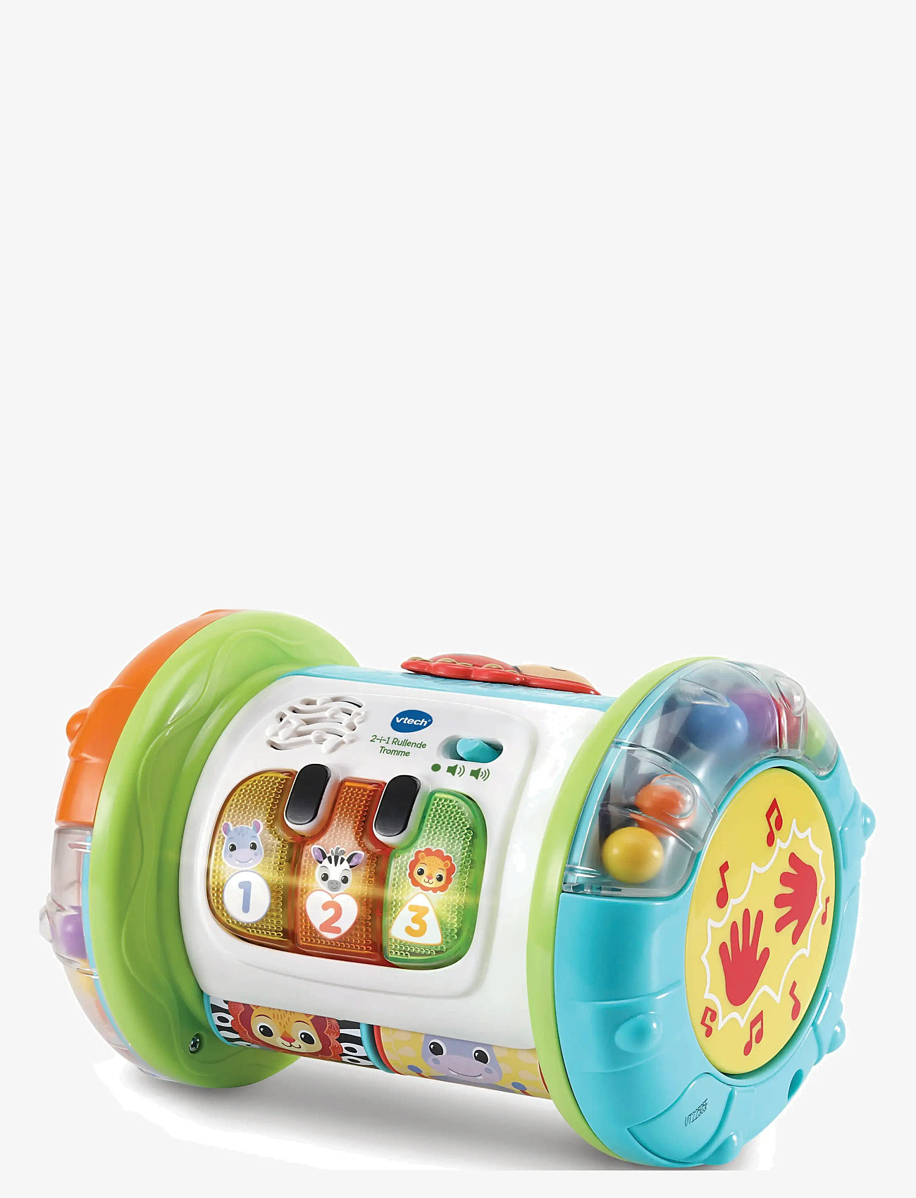 Vtech - Vtech 2- In 1 Rolling Explorer Drum NO - interaktiva leksaker - multi - 0