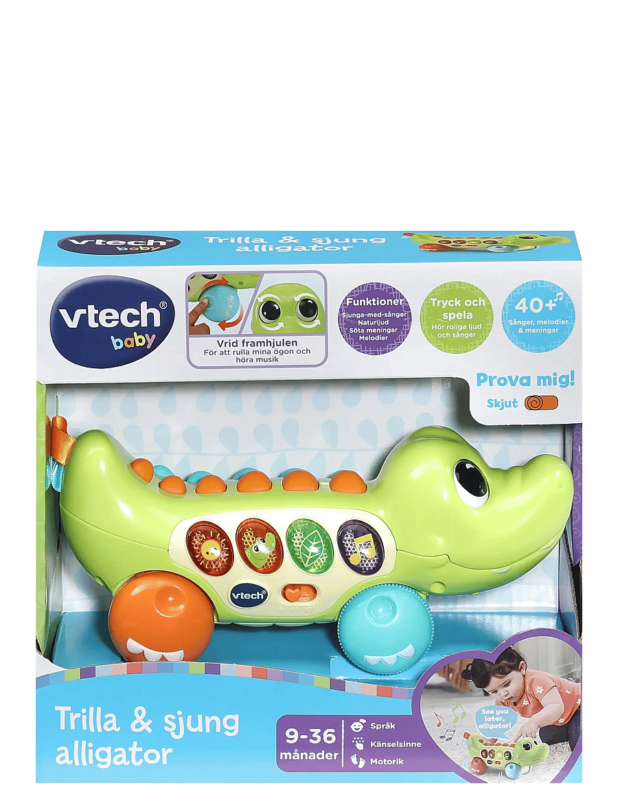 Vtech - Vtech Squishy Spikes Alligator SE - interaktiva leksaker - multi - 0