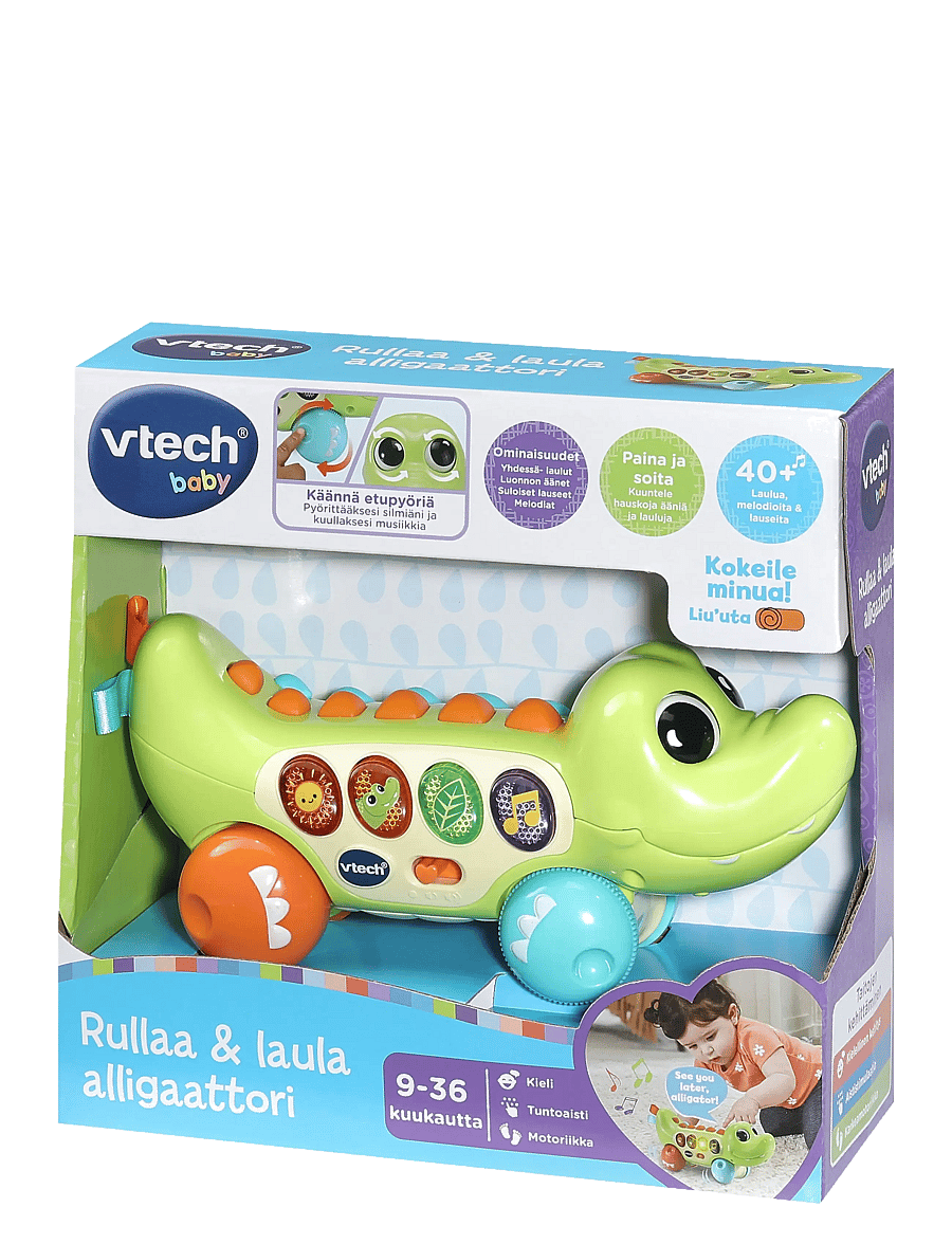 Vtech - Vtech Squishy Spikes Alligator FI - interaktiva leksaker - multi - 2